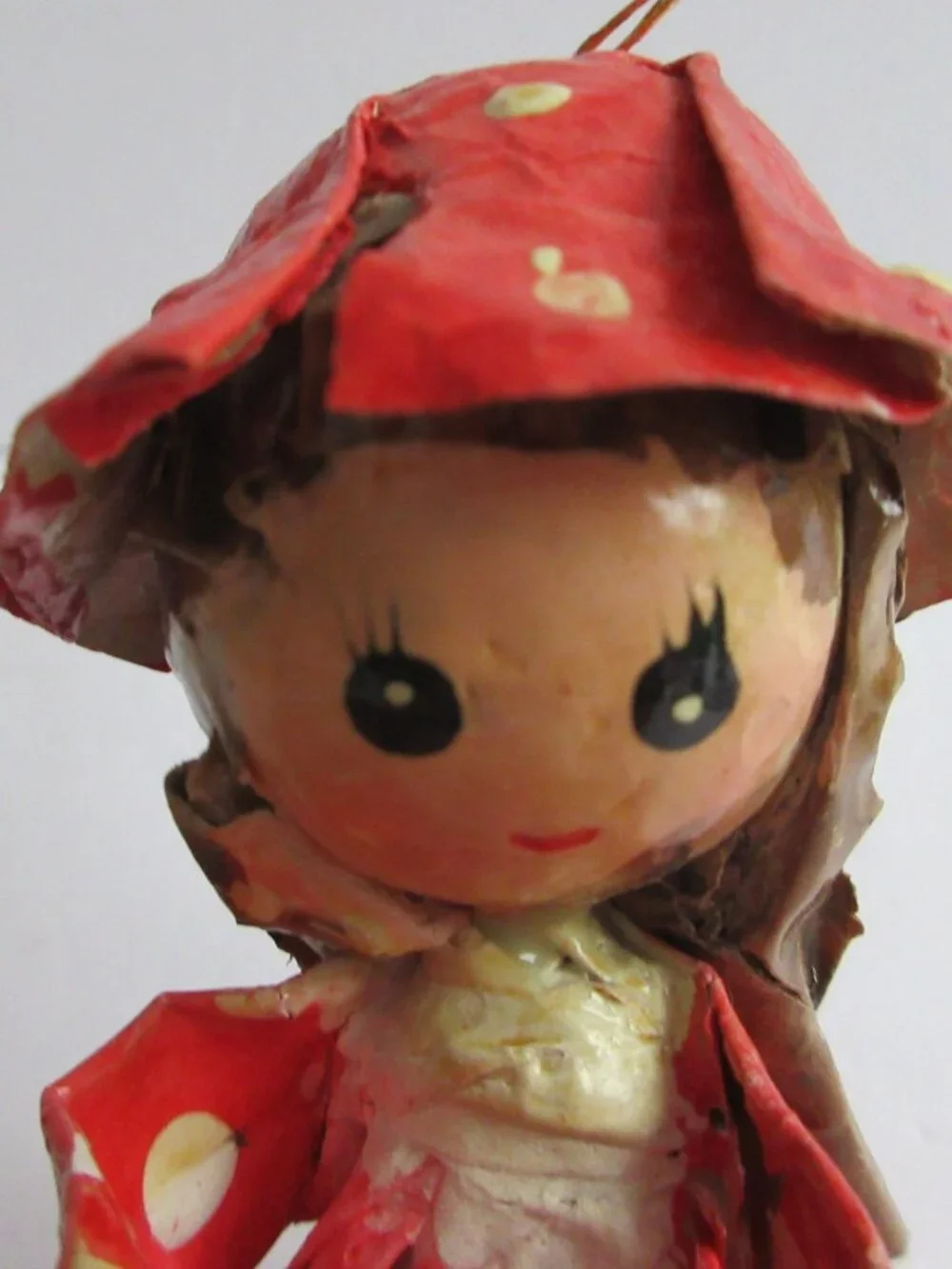 3 Paper Mache Girls 4.5